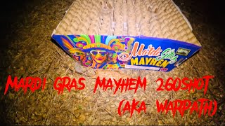 Mardi Gras mayhem, 260 shots (rewrap) #shortvideo #viral #2024 #shorts #fireworks