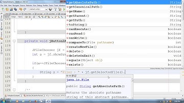 JAVA Netbeans in Hindi #18  |  File Save DialogBox