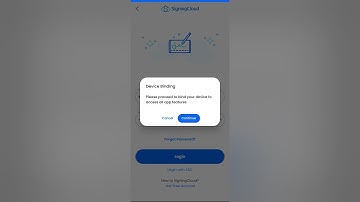 How to bind a new device using SMS verification. ( for previously bound device users )