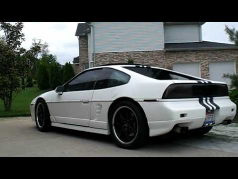 Fiero LS4 5.3L V8 Matte White Vinyl Wrap - YouTube 2000 grand prix engine wire diagram 