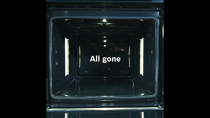 Bosch Pyrolytic self-cleaning oven