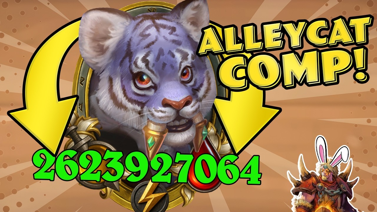 Not A Meme: Alleycat Comp! | Hearthstone Battlegrounds