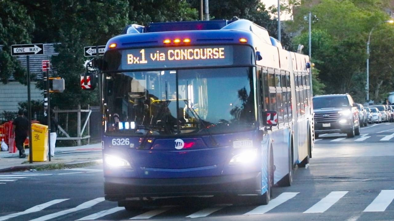 NYCT Bus: 2025 New Flyer XD60s #6324 & #6326 on the Bx1 Limited
