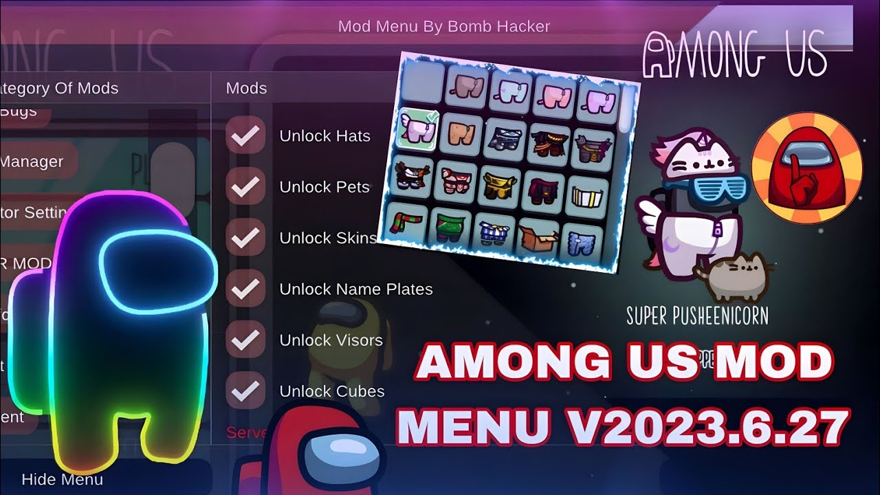 Among Us Mod Menu V2023.6.27Among Us Mod Apk 2023 YouTube
