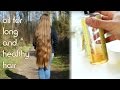 Grow long and healthy hair using oil | How I use oil on my kneelong hair