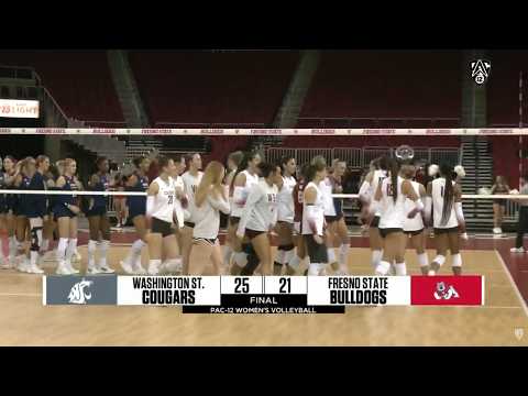 WSU Volleyball: Highlights at Fresno State | 9/24/26