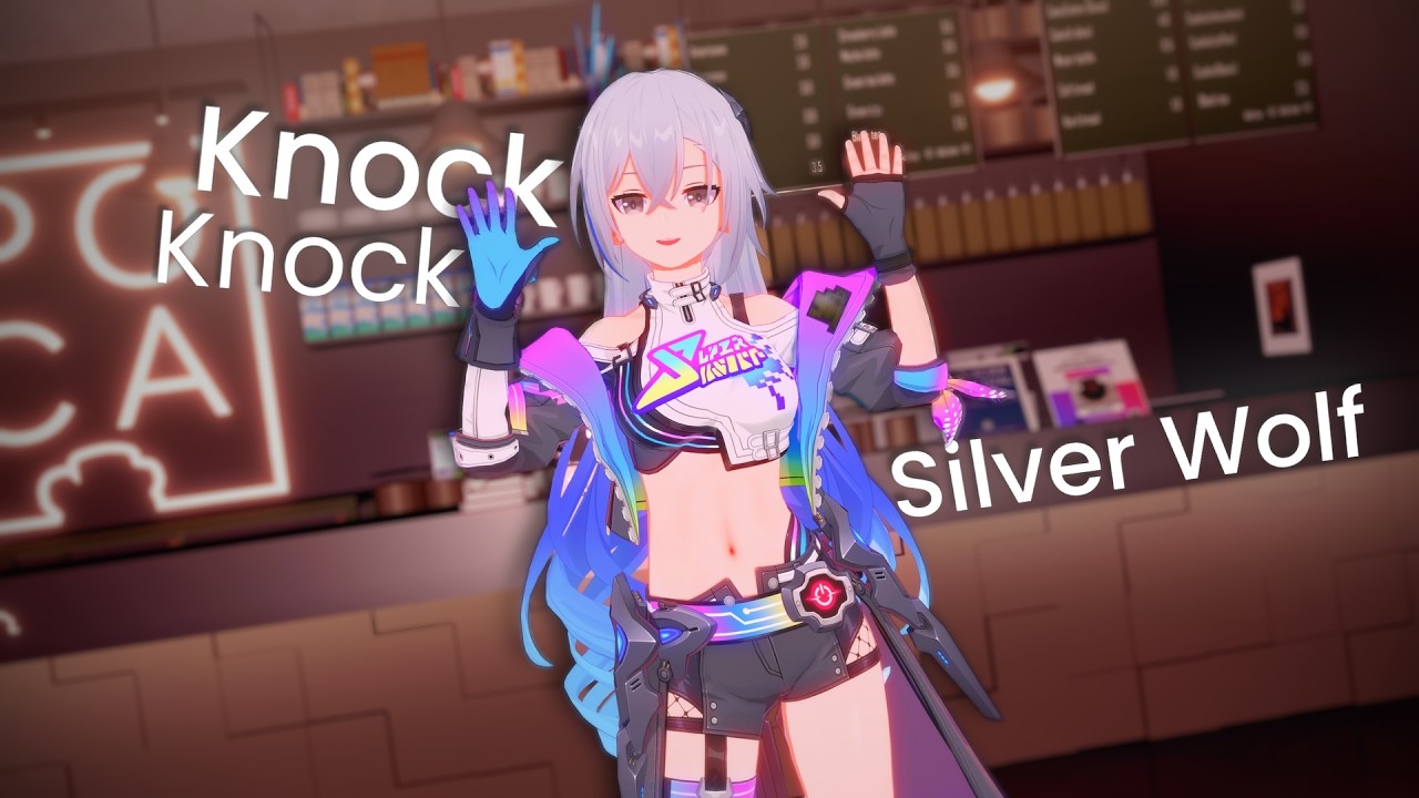 Silver wolf, LEVEL UP! ~🐈 ~ - Knock Knock -【MMD // KKVMD