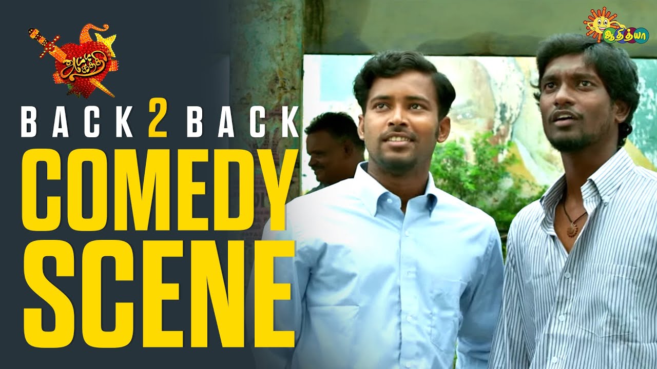 Attakathi - Back to Back Comedy Scenes 😂 | Dinesh | Nandita | Aishwarya Rajesh | Adithya TV