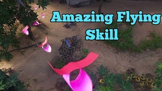 bird paper step shaped flies