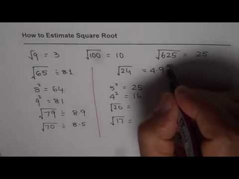 How to Estimate