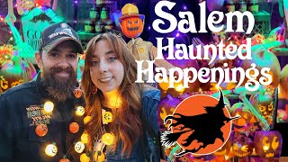 HAUNTED HAPPENINGS PARADE IN SALEM, MASSACHUSETTS! + SALEM VLOG | HALLOWEEN HAPPY