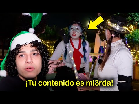 Feminists attack me at Christmas parade!
