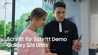 Schritt für Schritt Galaxy AI Demo | Samsung Galaxy S26 Ultra | Samsung​ screenshot 4
