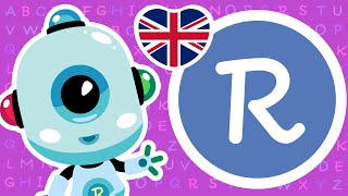Вивчаємо слова англійською мовою на літеру "R", Англійська для дітей, English alphabet for kids
