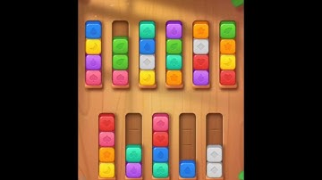Wood Sortpuz: Ball Sort Puzzle Level 101 - 110 Walkthrough | PuzzleChallenge ✔️