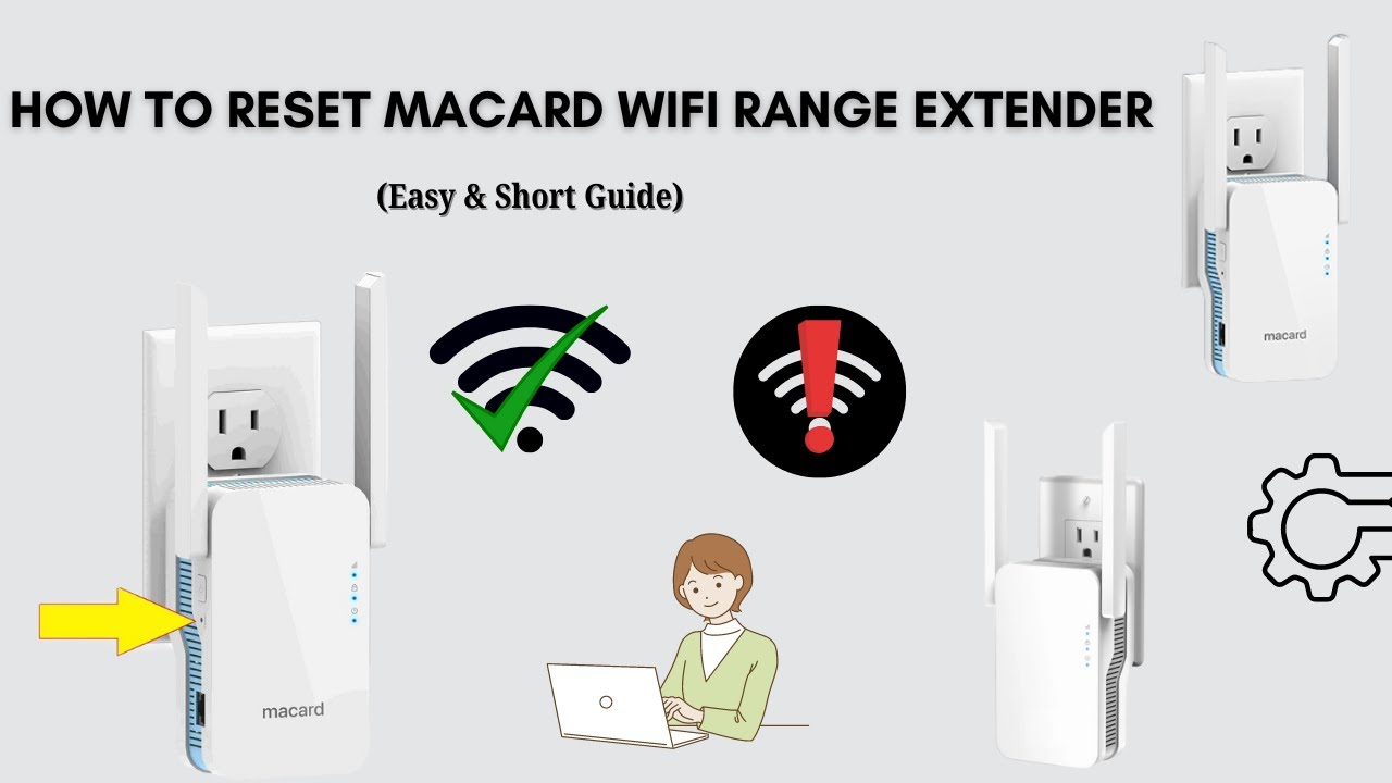 How to reset macard wifi range extender macard wifi range extender