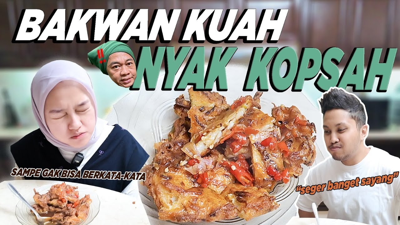 HUJAN-HUJAN MASAKKIN ANAK ANJAY !! RESEP LANGSUNG DARI NYAK KOPSAH !!