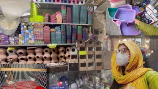 A visit to pet market ❤❤ | Bhut zada saman lay lia Pets ka ❤ | New bird lay lia