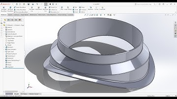 Nozzles 2D to 3D Modeling | Solidworks Tutorial | Nozzle Design