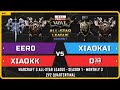 WC3 - Eer0 &amp; XiaoKK vs XiaoKai &amp; D神 - 2v2 Quarterfinal - Warcraft 3 All-Star League - Season 1 - M3
