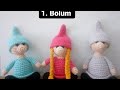 Amigurumi Mini Cüce Yapımı, Tarifi Anlatımı 1. Bölüm (Cüce Amigurumi Anahtarlık)