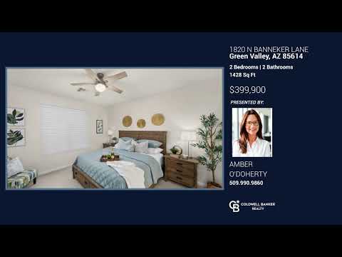 1820 N Banneker Lane, Green Valley, AZ home video tour