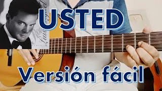 USTED en Guitarra Luis Miguel, Los Panchos Versión fácil