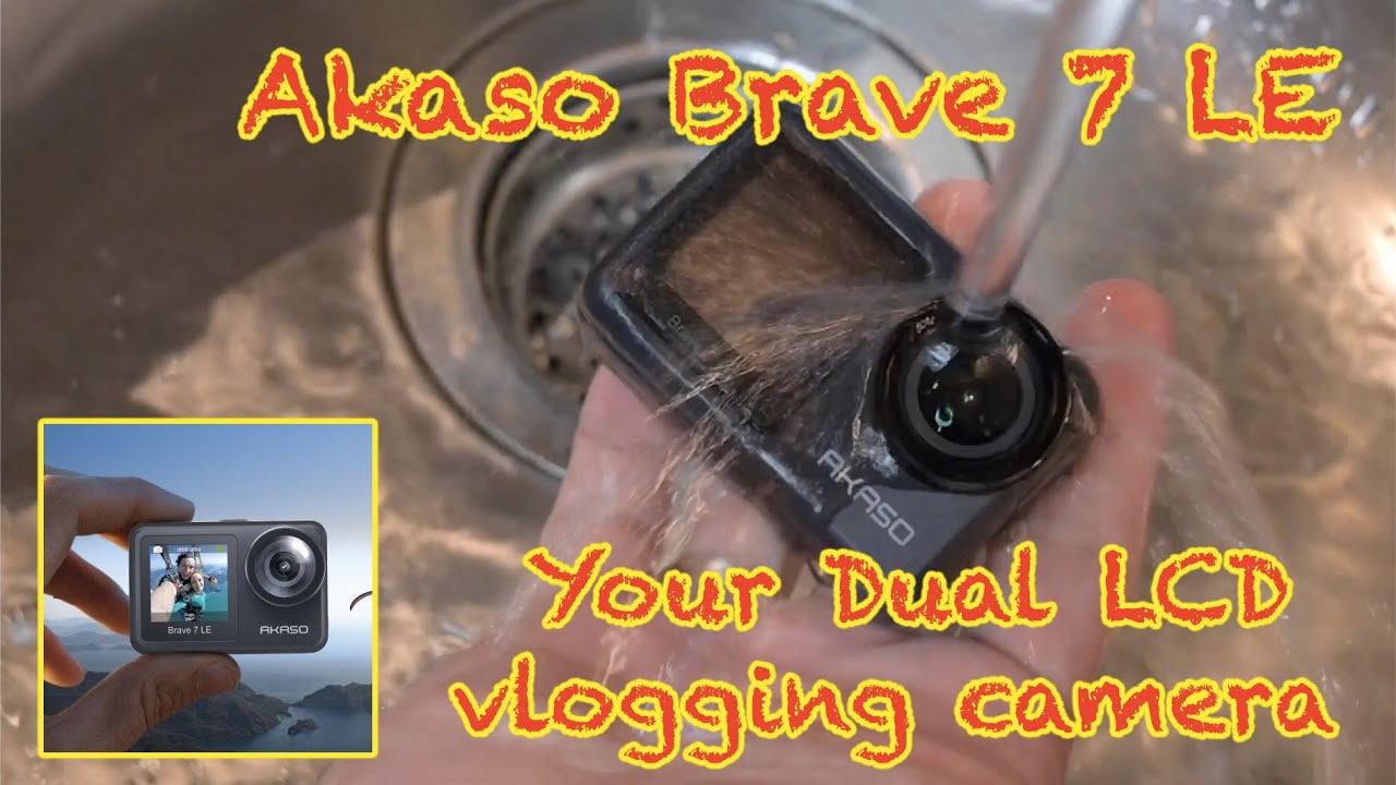 Akaso Brave 7 LE review footage & stabilization test - YouTube