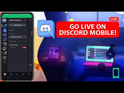 How To Stream On Discord Mobile Go Live New Feature Youtube