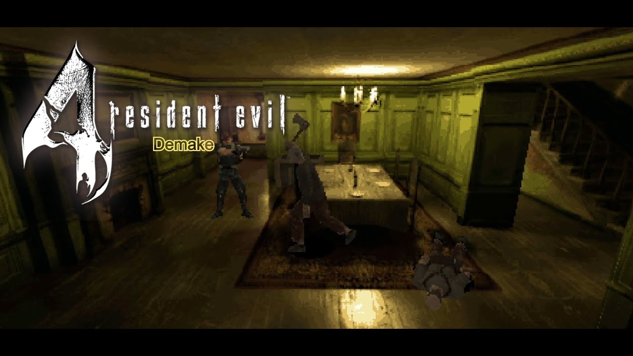 Resident Evil 4 PS1 version 🧟‍♂️🎮 | Link en la descripción
