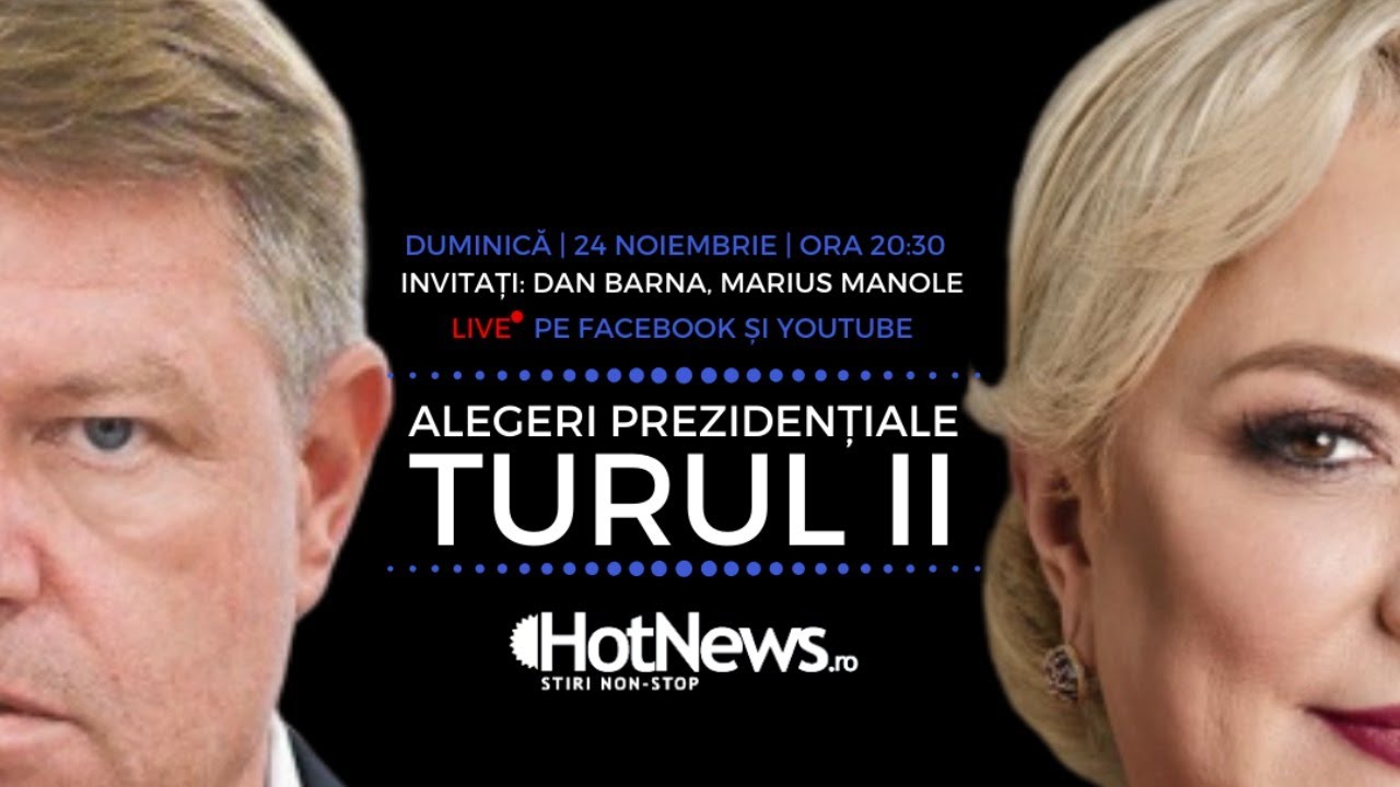 Video Ediție Specială Hotnews Ro Live Dan Barna și Marius Manole