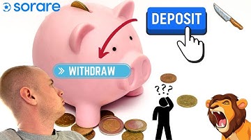 HOW TO WITHDRAW AND DEPOSIT ON SORARE?! - Money in your bank account in 10 minutes.