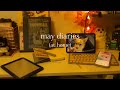 may diaries | sapphic romance, slow days, kindle & nook, cozy plannings
