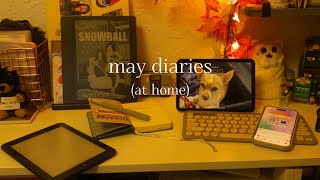 may diaries | sapphic romance, slow days, kindle &amp; nook, cozy plannings  