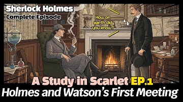 Sherlock Holmes Mystery | A Study in Scarlet Ep.1 - First Meeting [Complete Story]