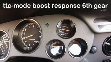 2JZ Supra twin TURBO LAG TTC mode BPU