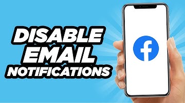 How To Disable Facebook Email Notifications | Tutorial  (2025)