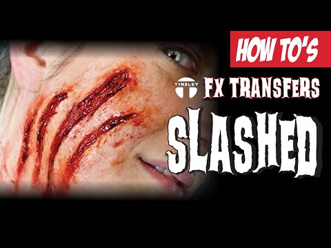 Nepwond 3D FX transfer Snijwonden Slashed 4st video