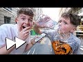 FAST FORWARD Challenge with LITTLE BROTHER For 24 Hours!! *EXTREME*