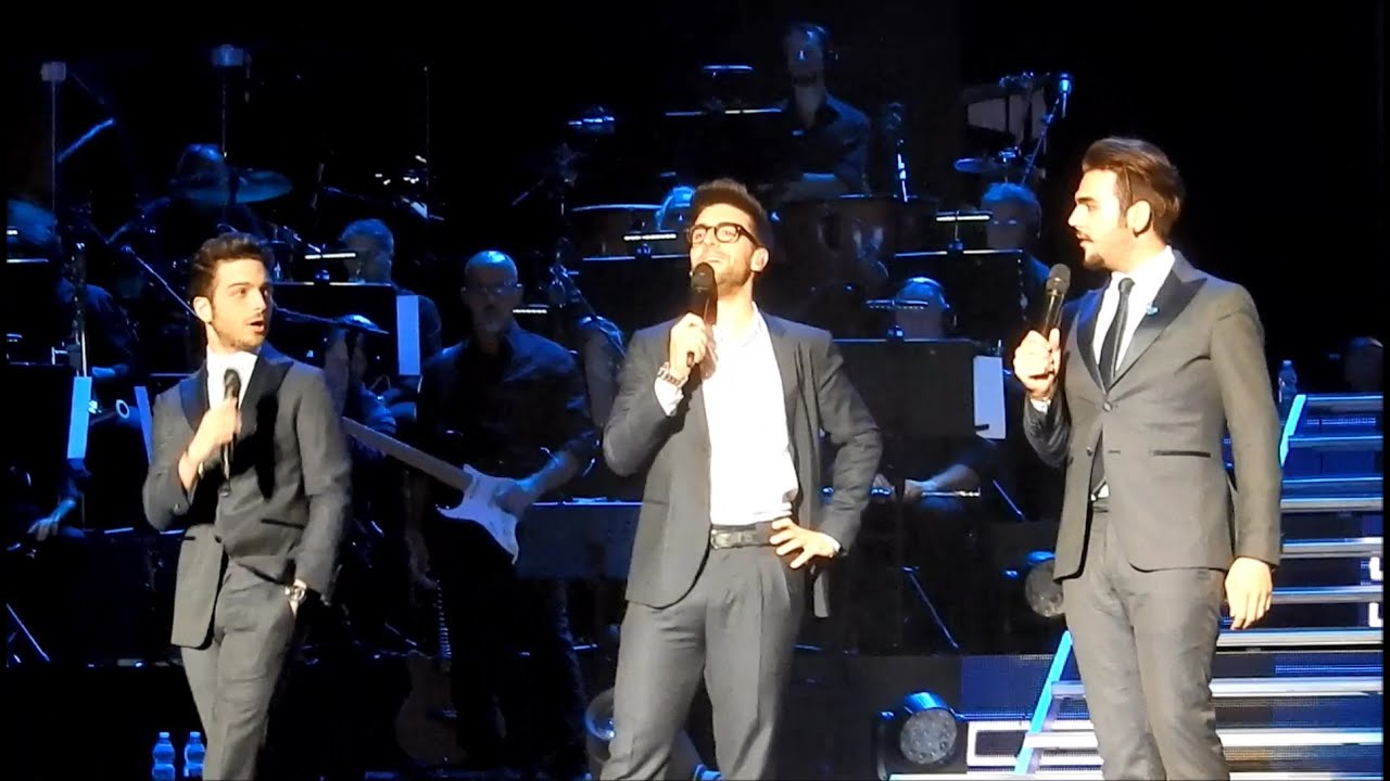 Il Volo - Little chat at the Arena di Verona - 04/07/16