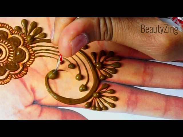 Easy Beautiful Mehndi New Stylish Mehndi Design Step By Step आस न तर क स म ह द लग न स ख Beautyzing