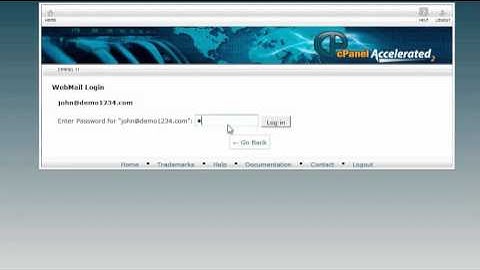 How to use webmail from within cPanel?