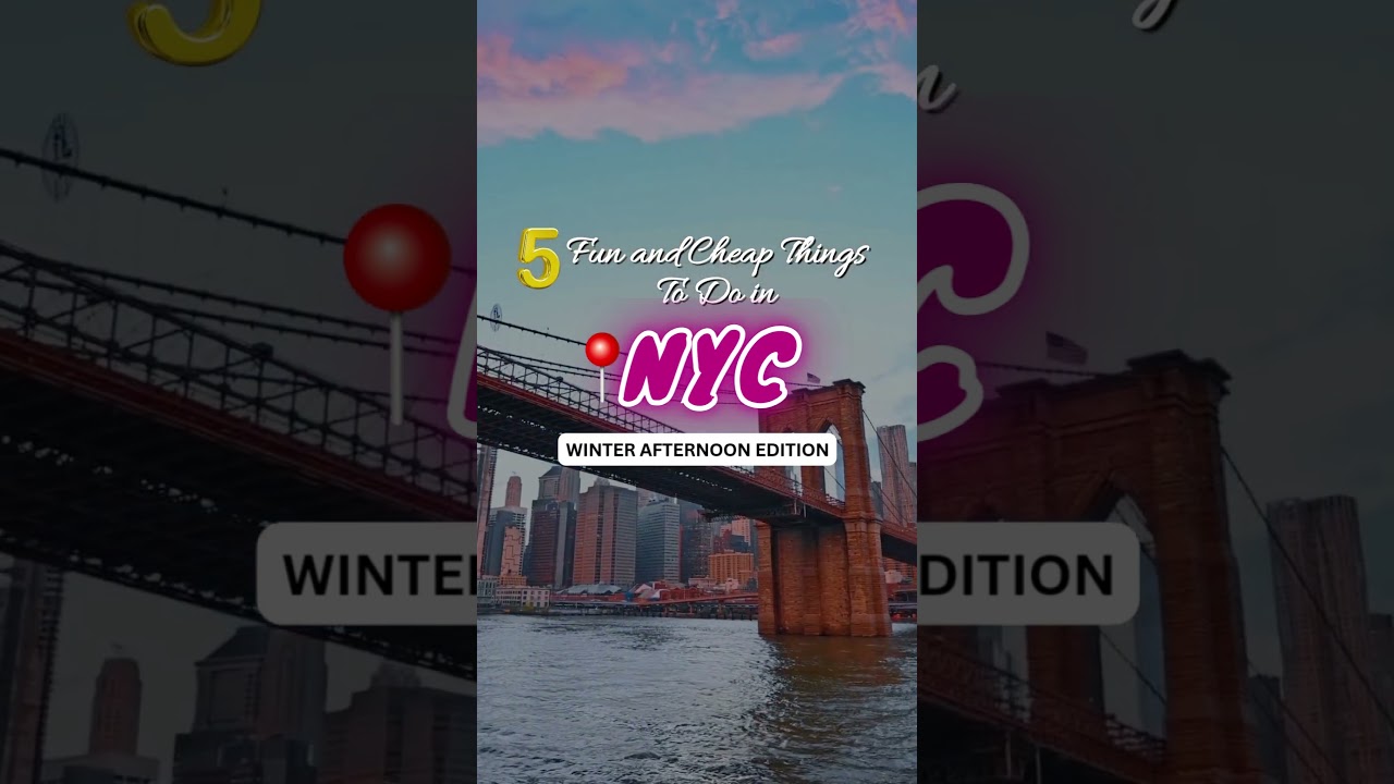 5 Fun and Cheap Things To Do in NYC Winter Afternoon Edition