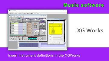 XGWorks - Insert instrument definition for newer Yamaha arrangers