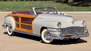 1947 Chrysler Town and Country Convertible For Sale At KC Classic Auto!!
