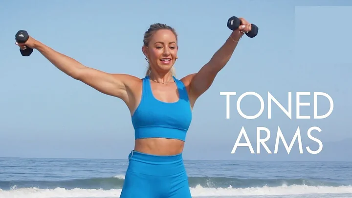 Toned Arms in 14 Days (Fat Burn Barre) | 8 Minute ...