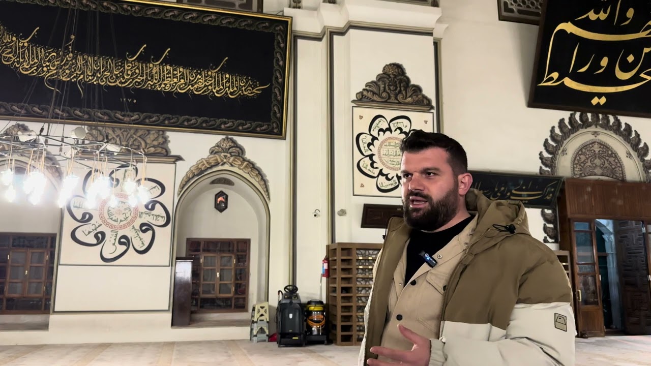 Ulucami’nin En Güzel Hat Yazısı - Dîvânî Hat’tın içerisindeki Meleklerin Tesbihatı - Ömer Kaptan