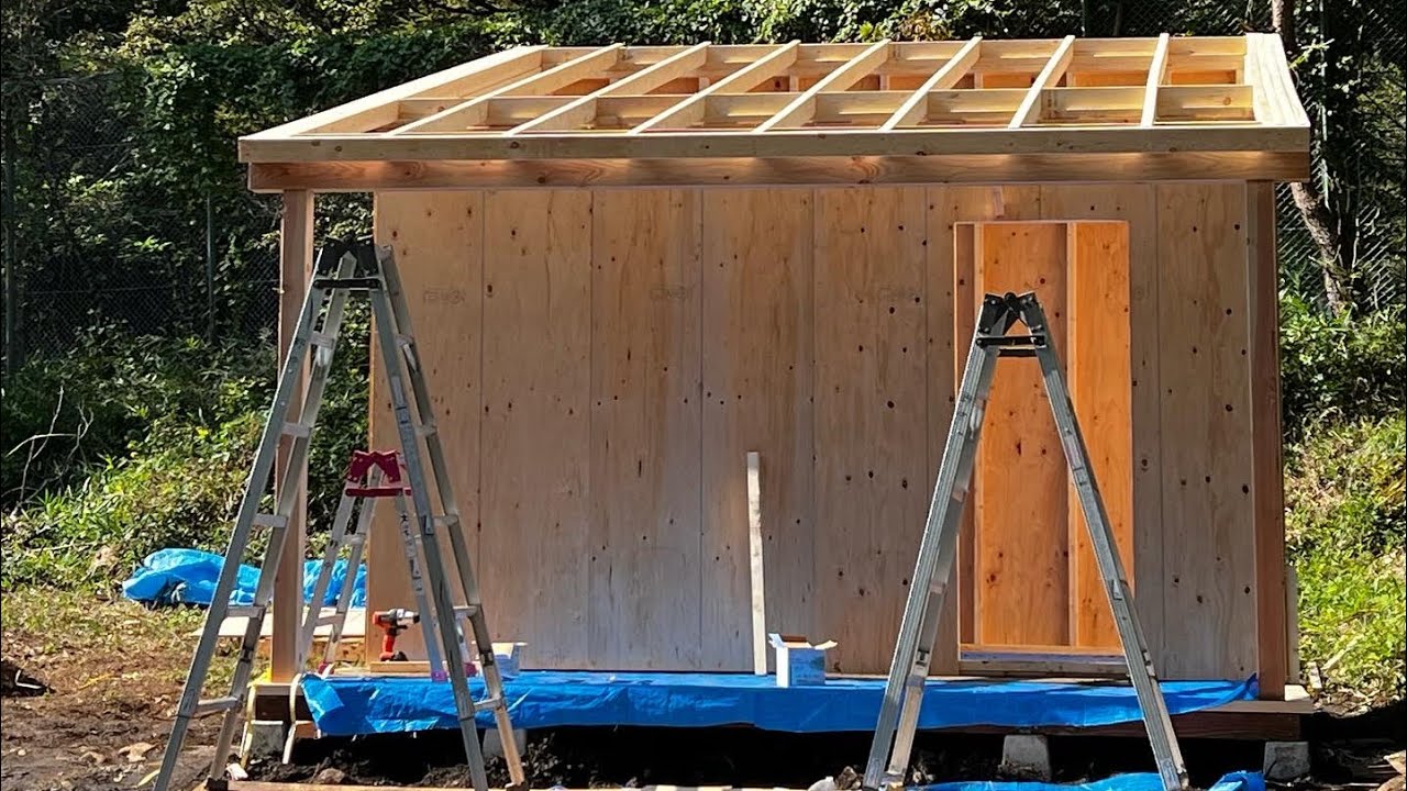 【セルフビルド】山林購入　おじさんの小屋作り　#003 #セルフビルド #山小屋  #diy  # 山林購入