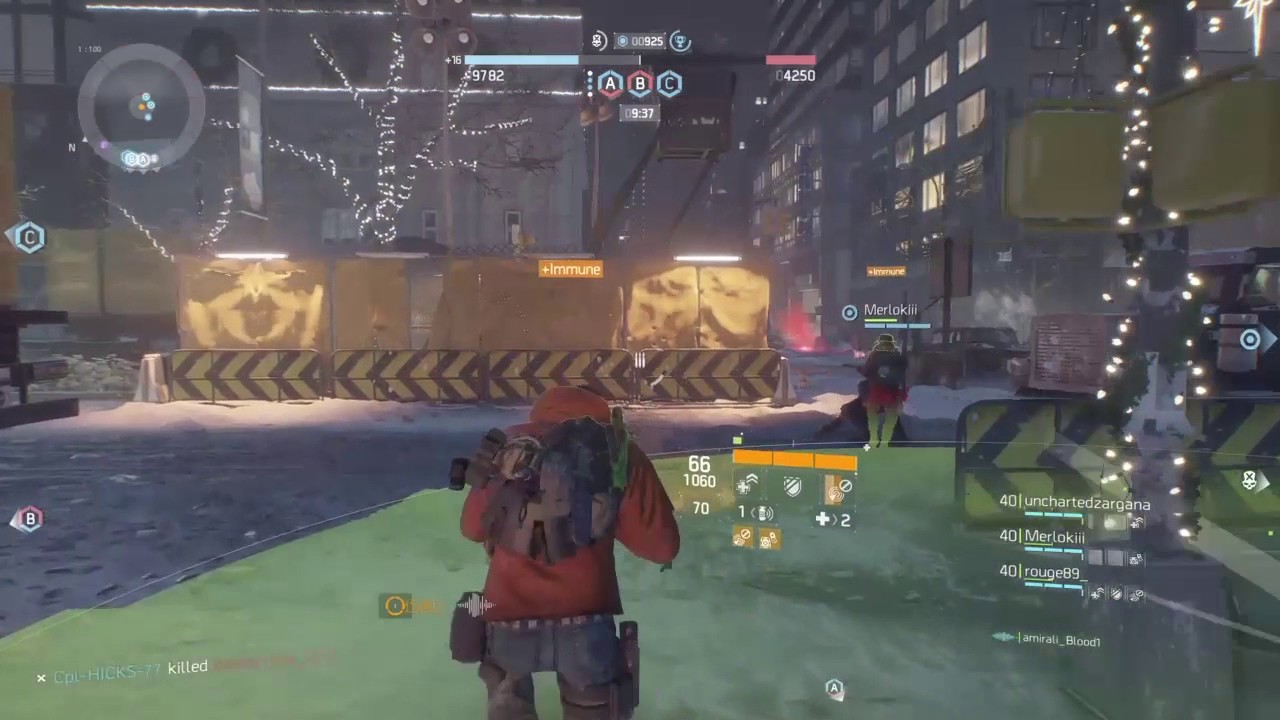 Last stand gameplay division