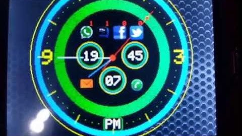 Analog Clock Ver.3 With Arduino Uno + TFT LCD Shield 2.4" Adafruit SPFD5408